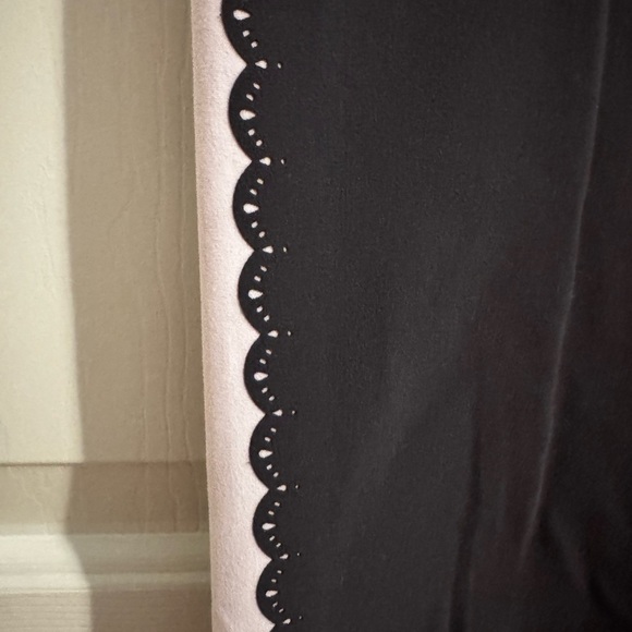 Athleta Elation Scallop Capri Yoga Workout Gray Pink Spring Night Size S - Picture 4 of 9